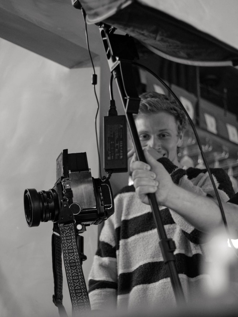 Behind the scenes with camera